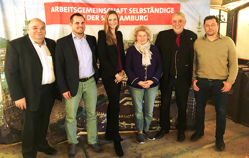 Wahl des neuen Vorstands der Arbeitsgemeinschaft Selbstndige in Hamburg am 7.11.2017 