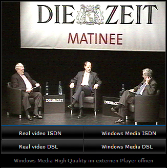 ZEIT-Matinee: Wieviel Staat braucht der Markt?